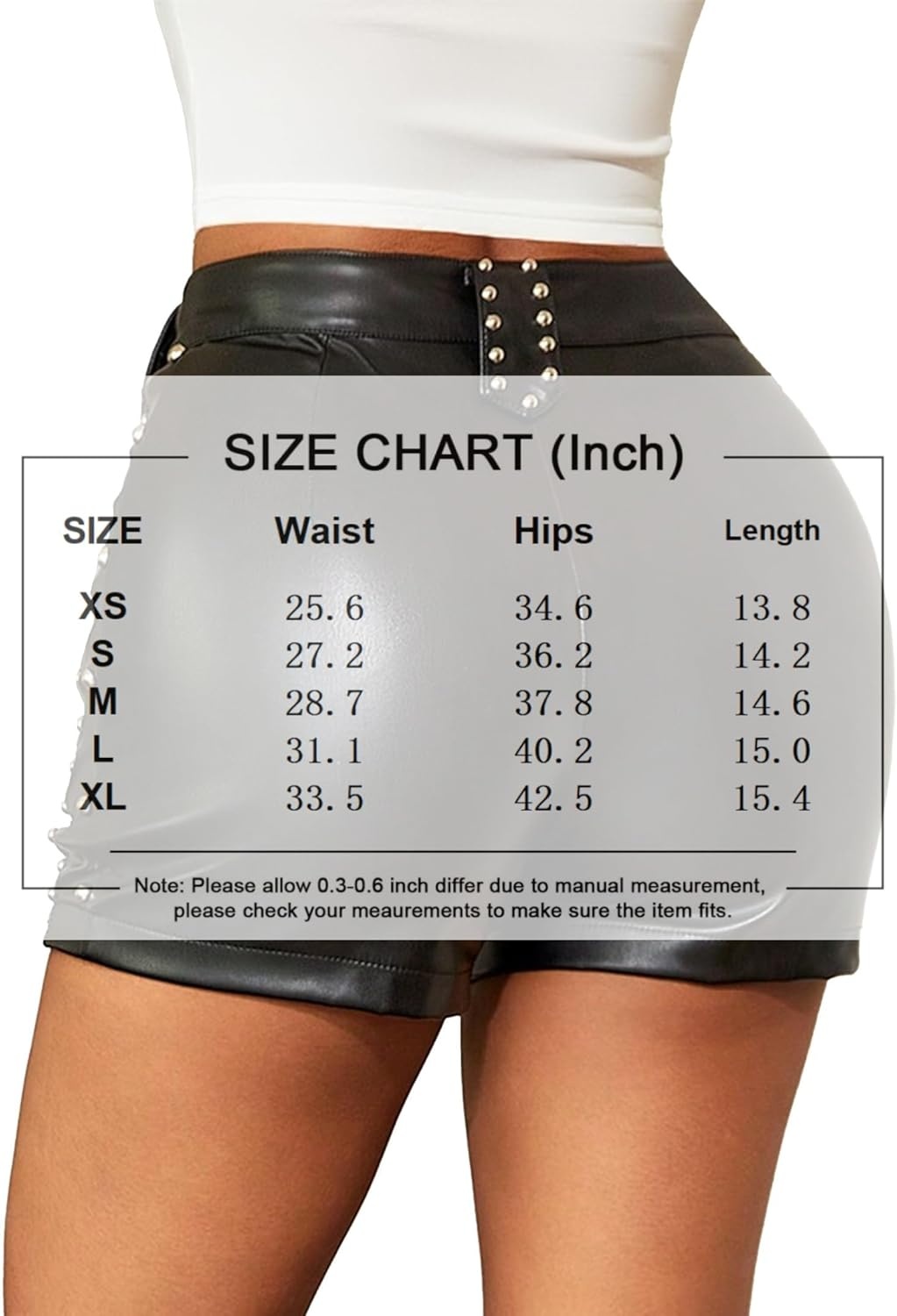 image:imageAvanova Women Faux Leather High Waist Summer Shorts Lace Up Sexy ShortsBlack B