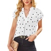 White Polka Dots