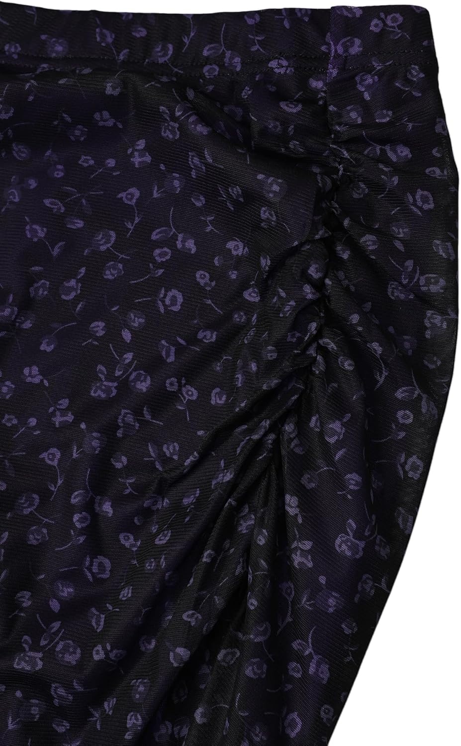 image:imageAvanova Women Mini Skirt High Waisted Ruched Mesh Bodycon Skorts for Going Out Club Summer SkirtBlack Lx01