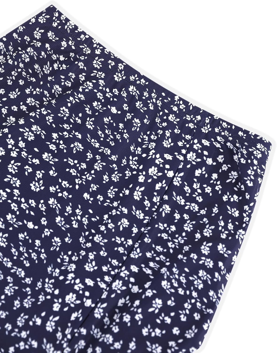image:imageAvanova Womens Mesh Slit Split Long Skirts High Waisted Sexy Summer Maxi SkirtsBlue Floral B
