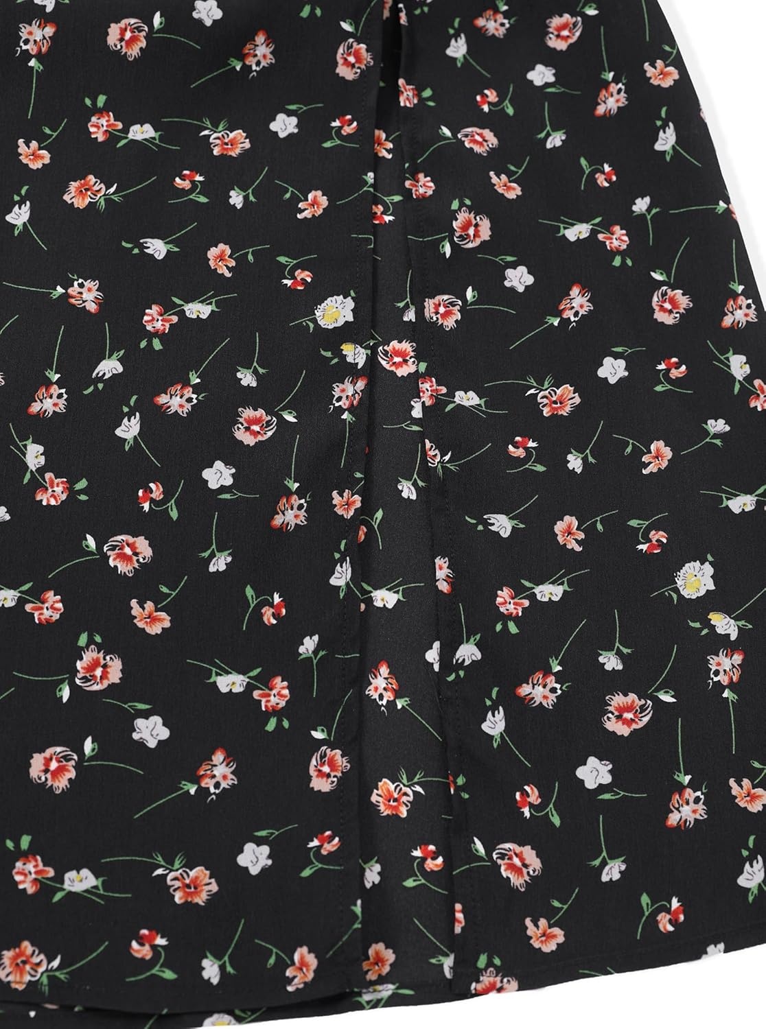 image:imageAvanova Women Boho Floral Slit Maxi Skirt Split Thigh High Waisted Long SkirtsFloral Pink