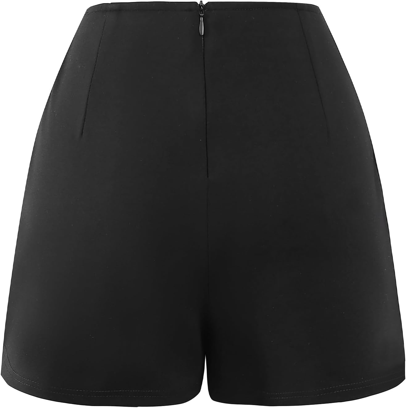 image:imageAvanova Women Slit Mini Skorts Skirt High Waisted Short Skirts Business Work OfficeBlack