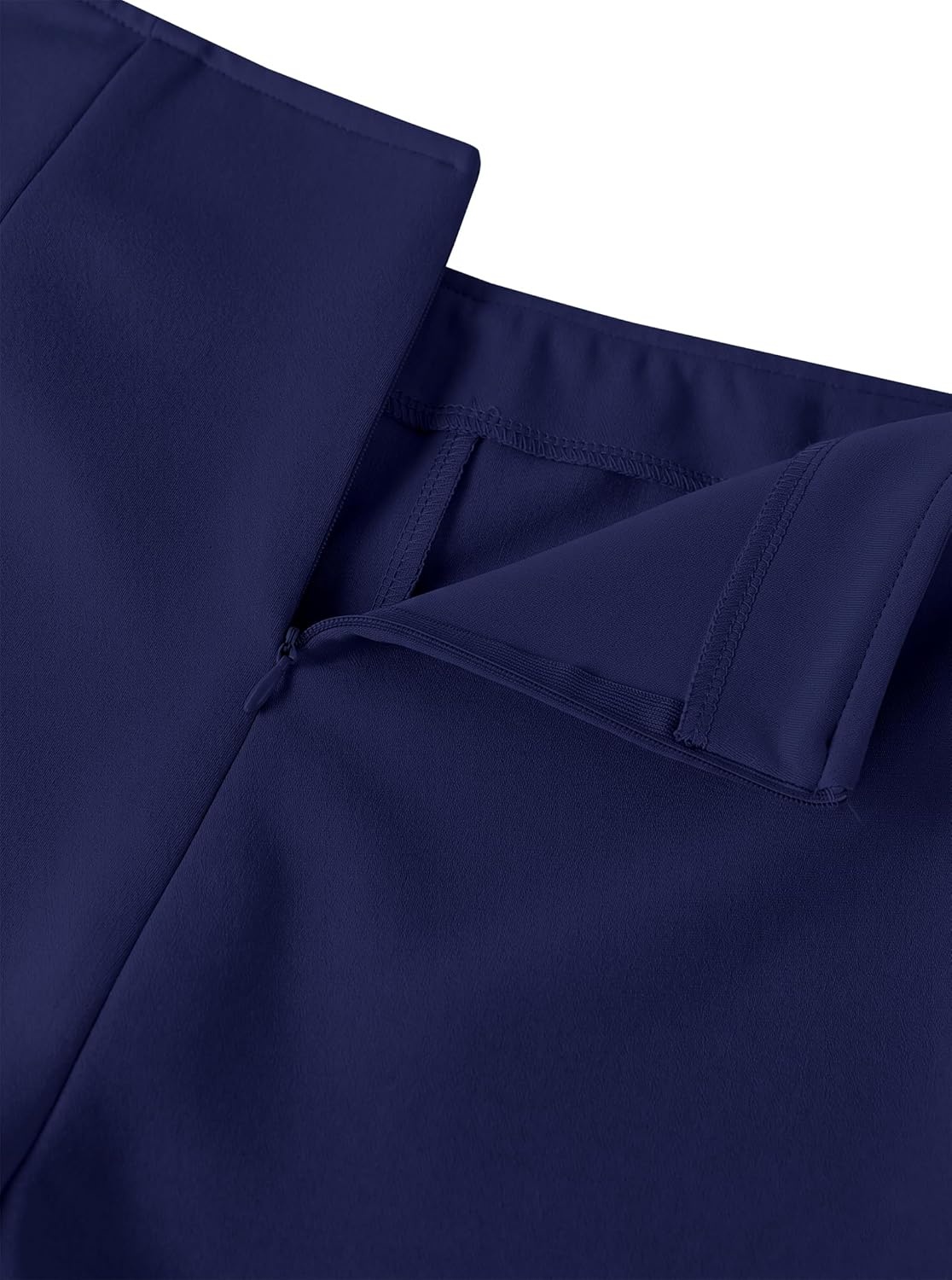 image:imageAvanova Women Slit Mini Skorts Skirt High Waisted Short Skirts Business Work OfficeNavy
