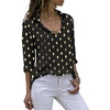 Gold Dot Black