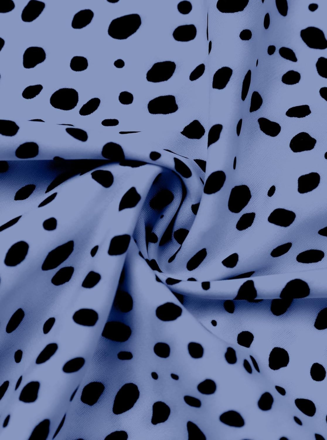 image:imageAvanova Women Leopard Print Ruffle V Neck Top 34 Long Sleeves Work Business Blouses ShirtBlue